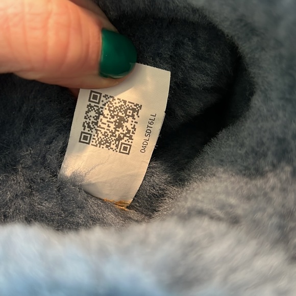 UGG Australia Bailey Button Triplet Dolphin Blue Leather Boots Women’s Size 6 - Picture 12 of 16